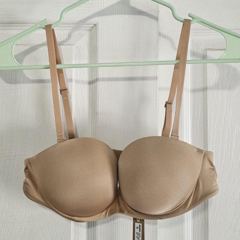 SKIMS Ultimate Strapless Push-Up Bra – Clay